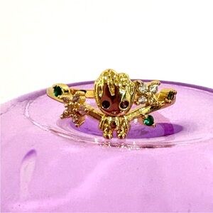 Guardians of the Galaxy Groot gemstone Ring